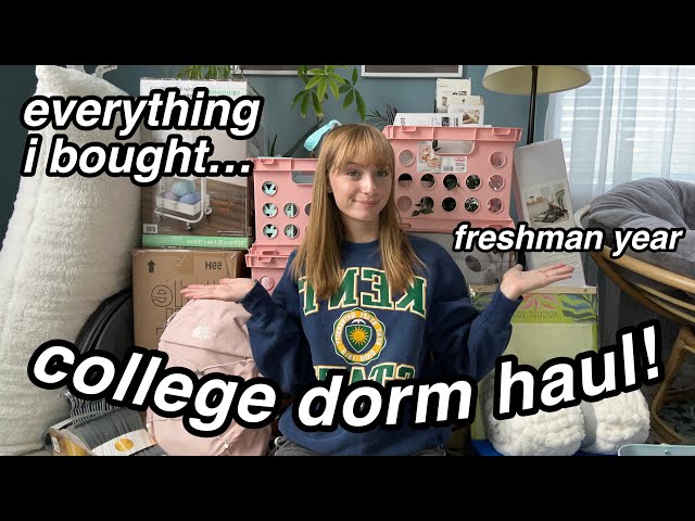 everything I bought for my FRESHMAN DORM 2023!