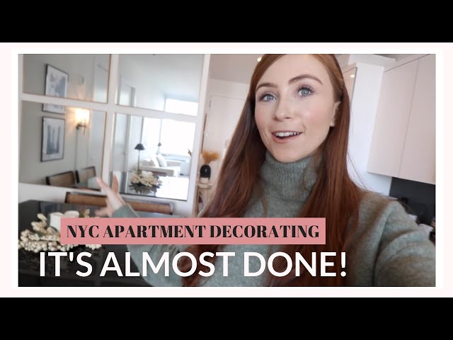 OUR NYC APARTMENT IS 90% DONE! - New Dining/Living Room Furniture + Decor! | Episode 9
