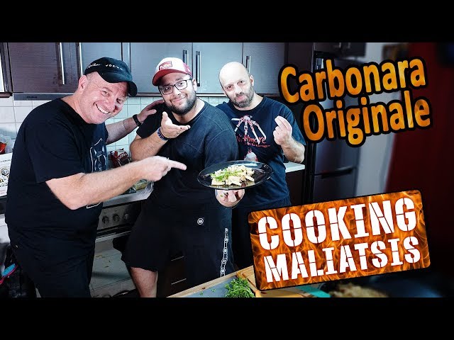 Cooking Maliatsis - 137 Carbonara Originale ft. Έκτορας Μποτρίνι