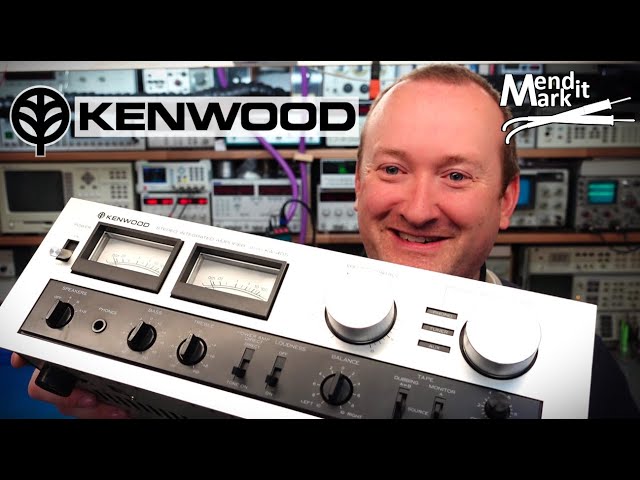 Kenwood KA-405 Amplifier Service & MORE than Full Load Test.