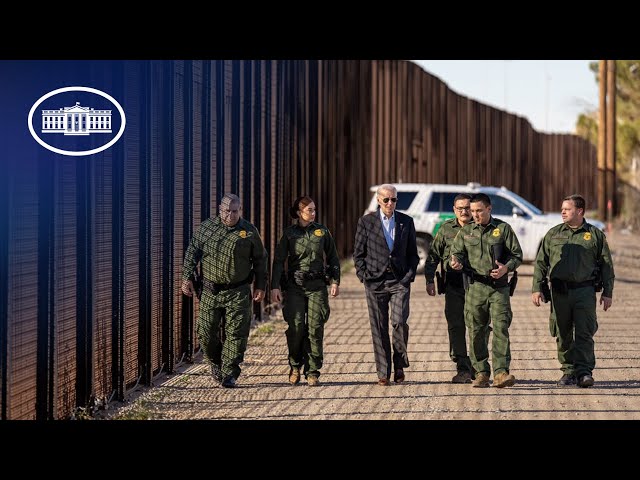 Look Back: President Biden visits El Paso, Texas.