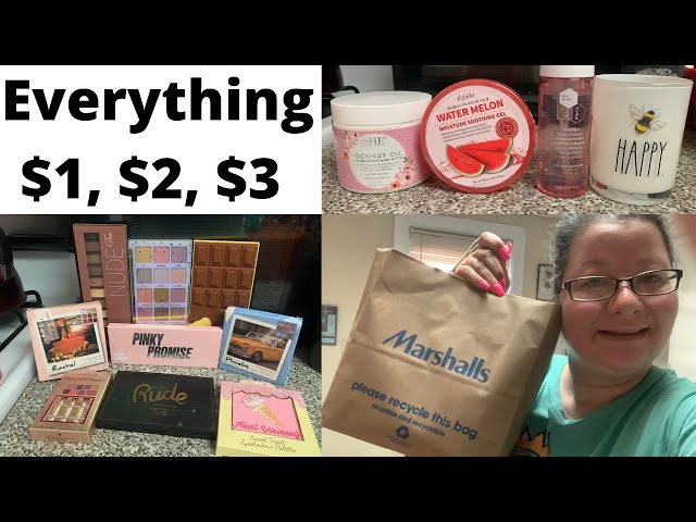 SHOPPING ON THE CHEAP AT MARSHALLS HAUL - MAKEUP & BODYCARE