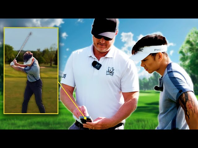 The #1 Ranked Golf Coach Catches This Crucial Mistake And Fixes My Back Swing