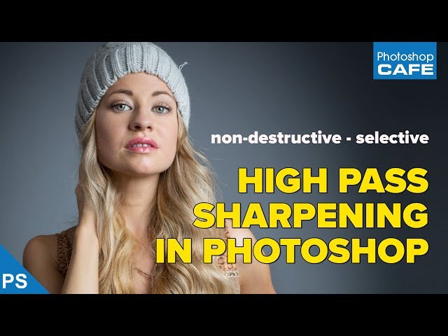 SHARPEN Photos in Photoshop using secret High Pass Mask