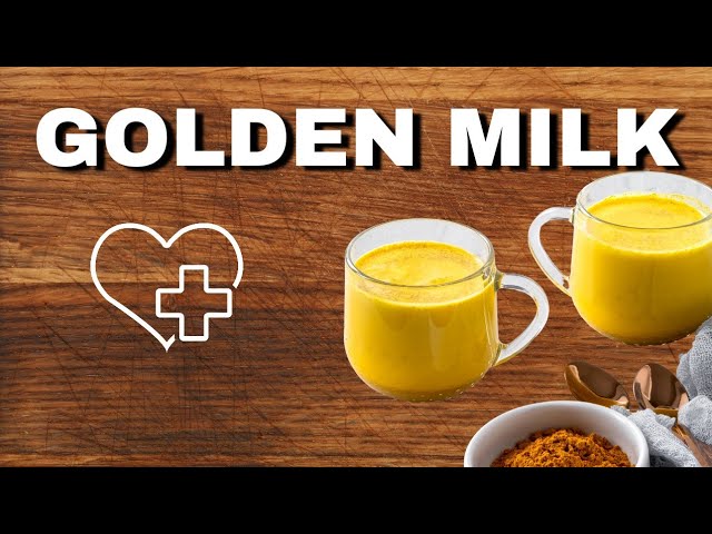 What You Need to Know About Golden Milk! Inflammation, Blood Pressure, Immune +  #turmericbenefits