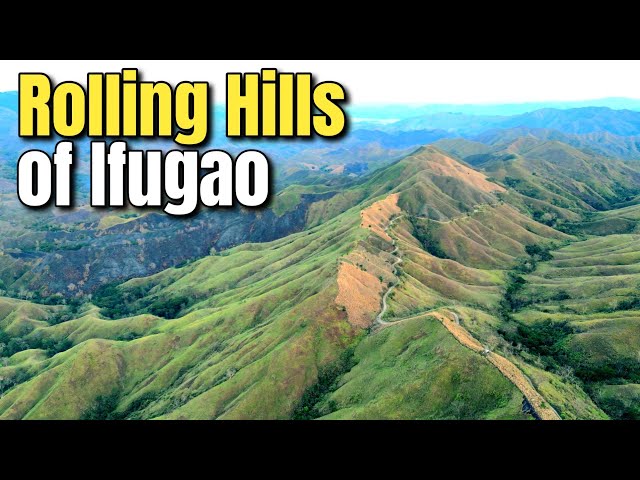Isa sa mga pinaka magandang Rolling Hills ng Pilipinas