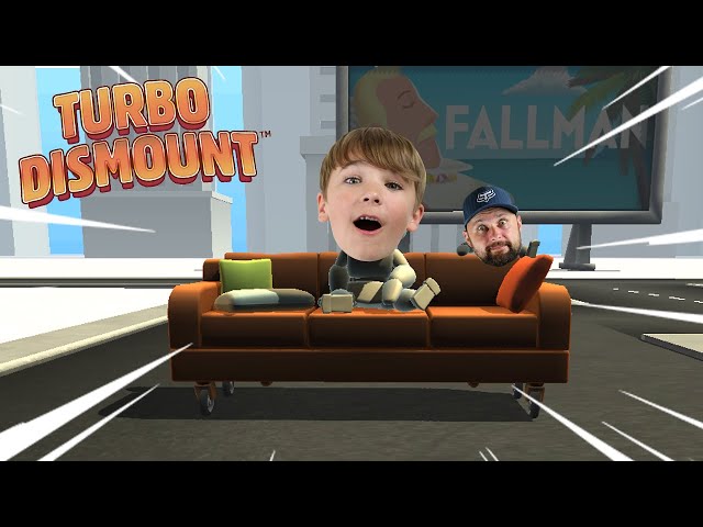 BLOX4FUN PLAYING TURBO DISMOUNT FOR THE FIRST TIME!!!