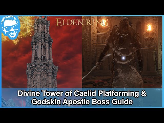 Divine Tower of Caelid Puzzle & Godskin Apostle Boss - Full Narrated Guide - Elden Ring [4k HDR]