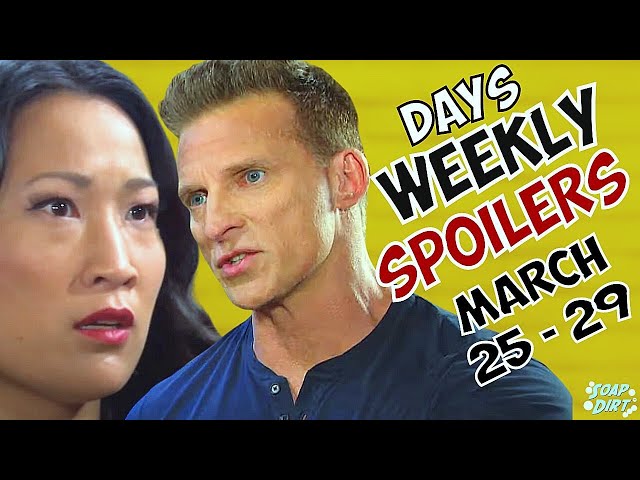 Days of our Lives Weekly Spoilers March 25-29: Harris Betrays & Melinda Panics #dool #daysofourlives