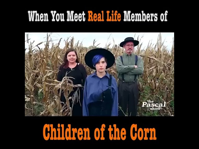 When You Meet The Real Life Children Of The Corn! #skit #childrenofthecorn #comedy #halloween