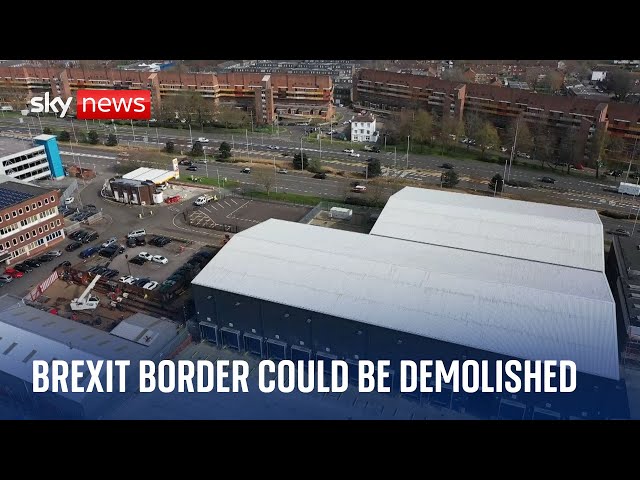 Portsmouth's new Brexit border post could be demolished