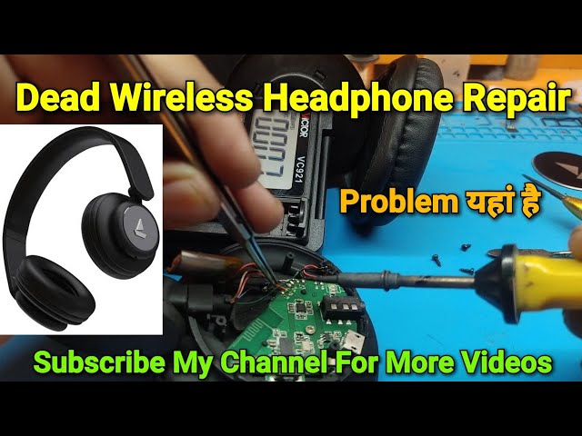 Dead Boat Rockerz 450 Wireless Headphone Repair