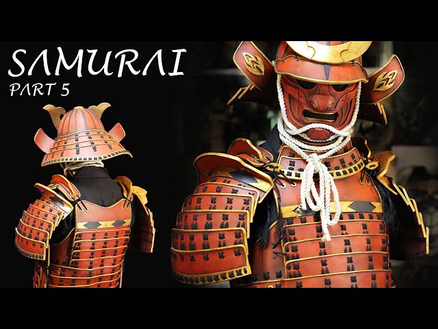 How to Make Samurai Armor out of Foam - Sode Shoulder Armor - Free Templates - Cosplay Part 5