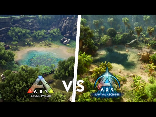 ARK Comparison -  Survival Ascended VS Survival Evolved
