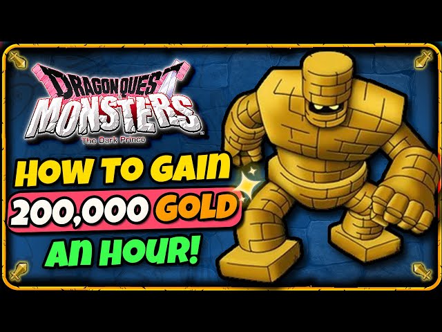 Gold / Money Farm Guide - Dragon Quest Monsters The Dark Prince ( DQM3 )