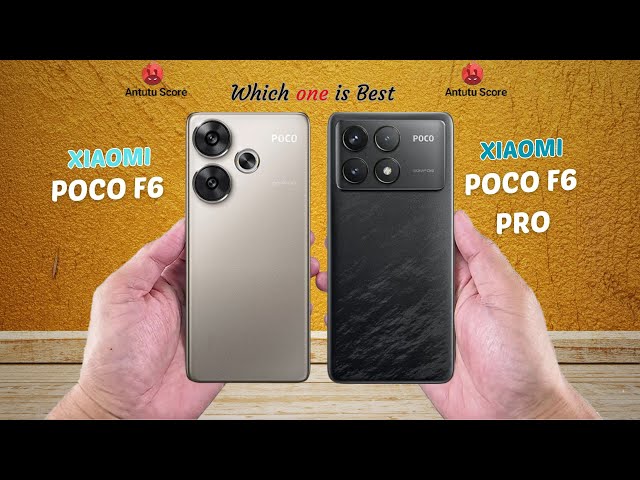 Poco F6 vs Poco F6 Pro