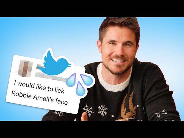 Robbie Amell Reads Thirst Tweets