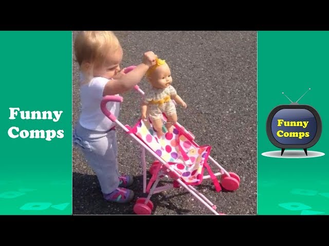 TRY NOT TO LAUGH or GRIN - Funny Kids Fails Compilation 2018 - Funny Comps