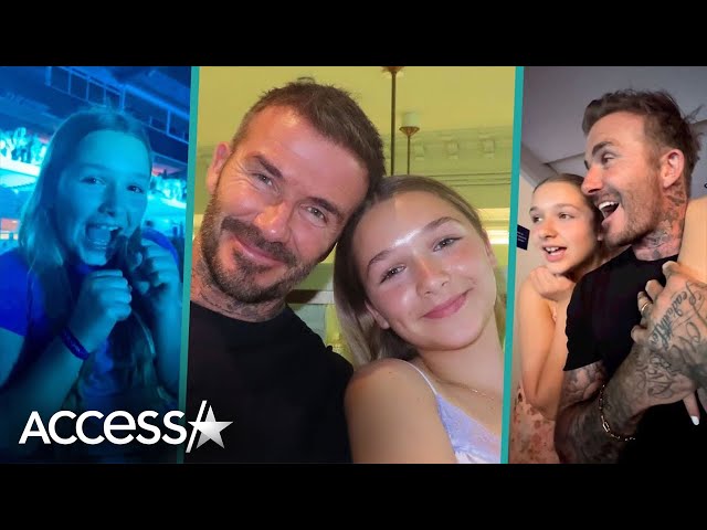 David Beckham's CUTEST Girl Dad Moments w/ Daughter Harper