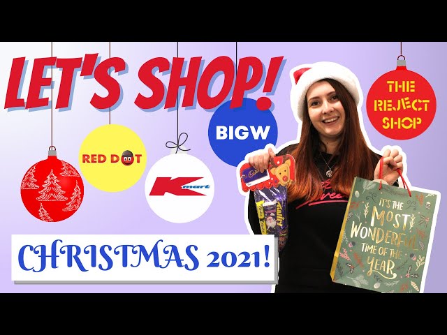 Christmas Haul 2021! | KMART, RED DOT, BIG W & THE REJECT SHOP1
