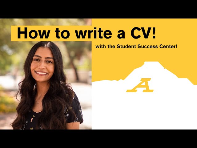 How to write a resume or CV