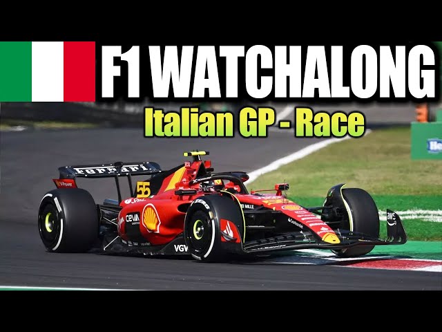 🔴 F1 Watchalong - Italian GP Race - with Commentary & Timings