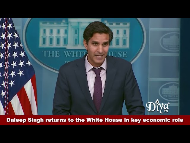 Daleep Singh returns to the White House in key economic role | Diya TV Headlines