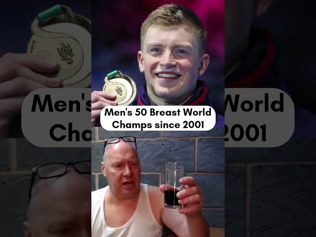 Every Men's 50m Breaststroke World Champion since 2001 | #sports #swimming #aquadoha2024