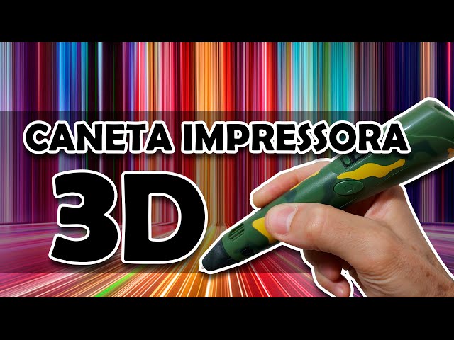 REVIEW DA CANETA IMPRESSORA 3D