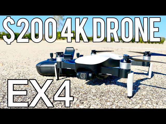 Eachine EX4  (JJRC X12) Drone - Half the price of a DJI Mavic Mini -$209 amazing GPS quadcopter