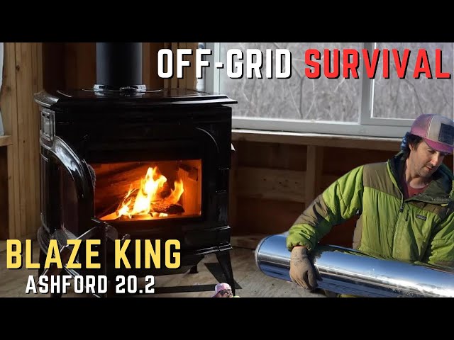 The Secret to Cozy Alaskan Winter Living | Installing the Ultimate Wood Stove - Blaze King Ashford