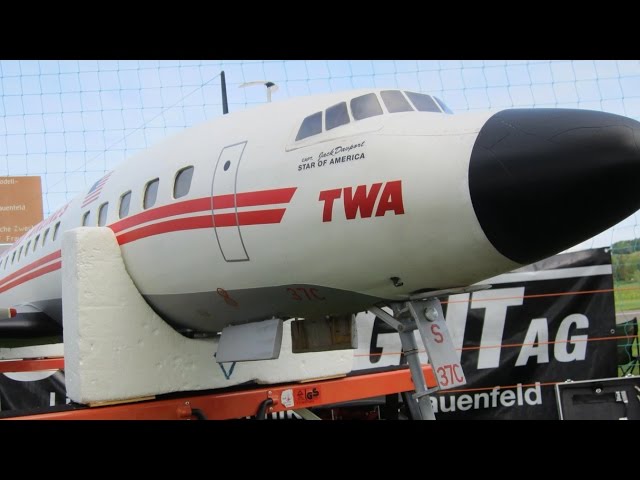 RARE RC MODELL L-1049C Trans World Atlantic TWA SUPER CONSTELLATION  Scale Airplane