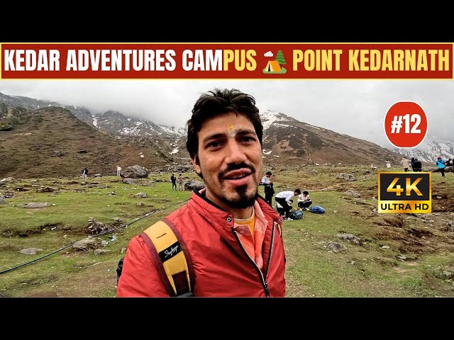 Kedarnath Adventures Camps ⛺🏕 | Kedarnath 🛕🔱🪘 Yatra 2024