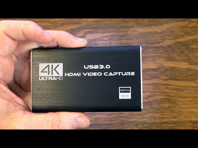 Inexpensive HDMI Video Capture Card (That Works!)