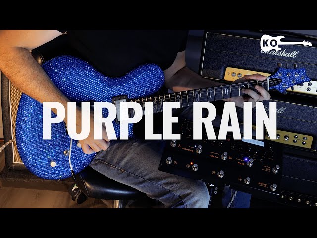 Prince - Purple Rain - Electric Guitar Cover by Kfir Ochaion - NUX Trident