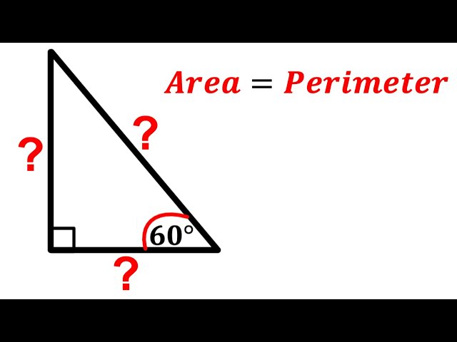 Can you find all the side lengths of the triangle? | (Special Triangle) |#math #maths | #geometry