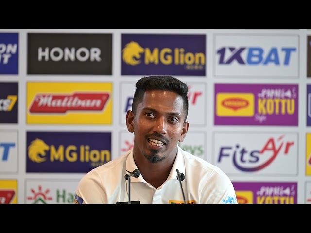 Vishwa Fernando | Post Match Press Conference | Day 1 | SL v AFG Only Test