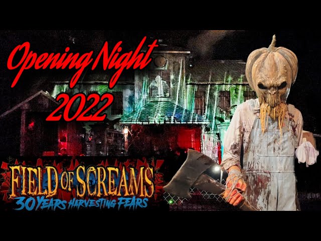 Field Of Screams 30 Years Harvesting Fears 2022 (Opening Night) Lancaster Pa