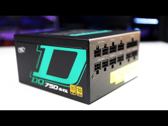 PSU Deepcool DQ750-M-V2L 750W – UNBOXING