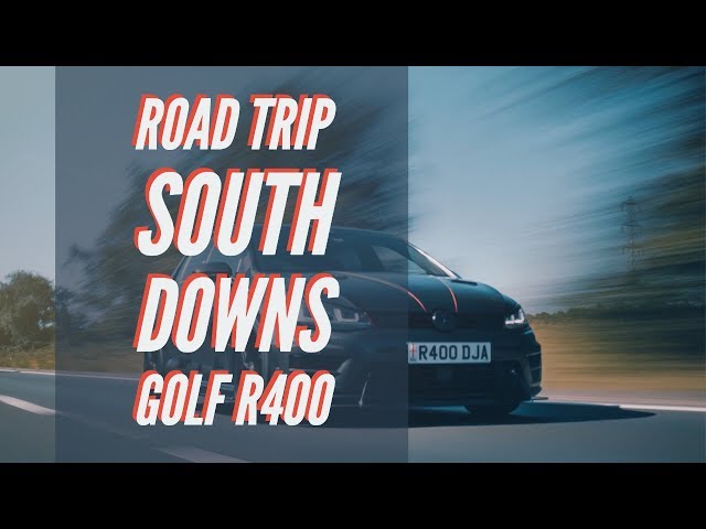 Vlog #2 - Golf R400 MK7 (Golf R) | Driving the R400 on the South Downs | UK | GoPro on the Roof