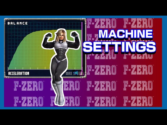 Machine Settings in F-Zero