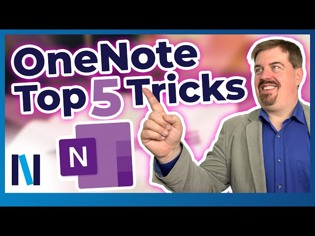 Top 5 Microsoft OneNote Tipps und Tricks!