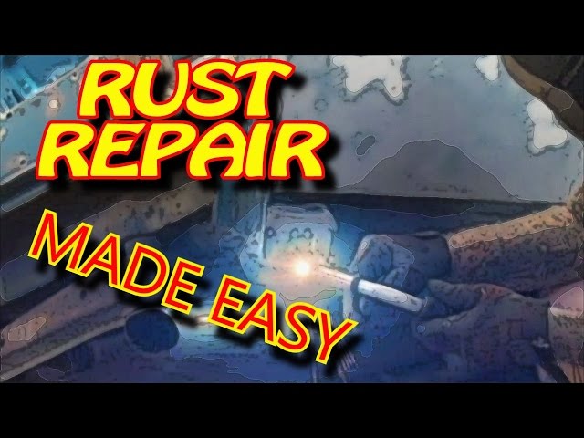 "How To Paint A Car"-By Yourself-Part 6-RUST REPAIR