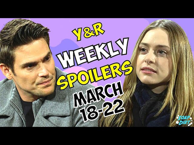 Young and the Restless Weekly Spoilers March 18-22: Adam & Claire Face Off! #yr
