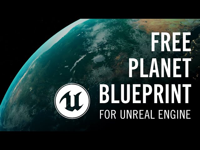 Free Unreal Engine Planet Globe Blueprint