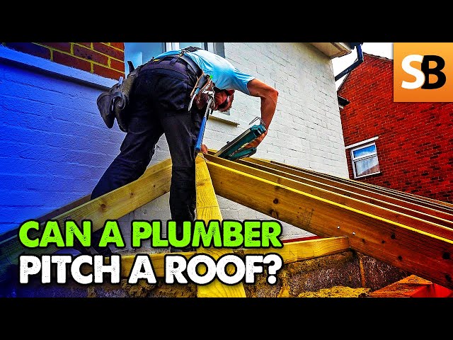 Can a Plumber Pitch a Double Hipped Roof?