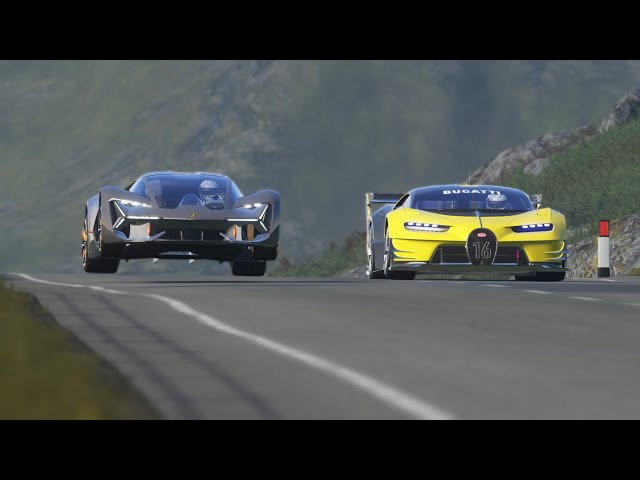 Bugatti Vision GT vs Lamborghini Terzo Millennio vs Ferrari FXX-K Evo vs Lamborghini Veneno