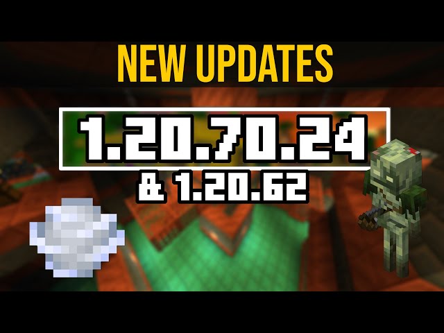 MCPE 1.20.70.24 Beta & Preview - New Wind charge & Bogged Experiments - New 1.21 Features