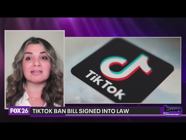 TikTok ban bill signed into law