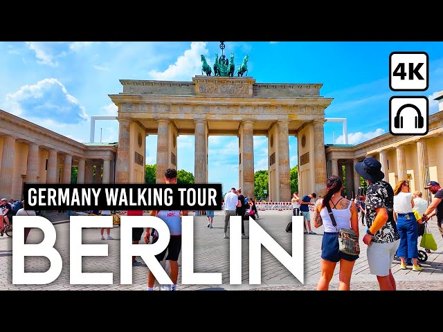 BERLIN - Germany 🇩🇪 4K Walking Tour | Beautiful Spring in the Capital